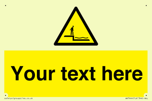 Custom Warning shallow water